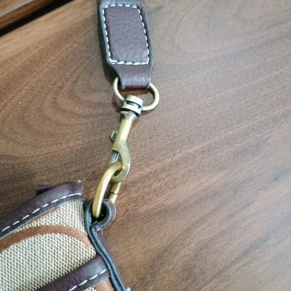 Coach Brown and Tan Crossbody Bag - Picture 5 of 12